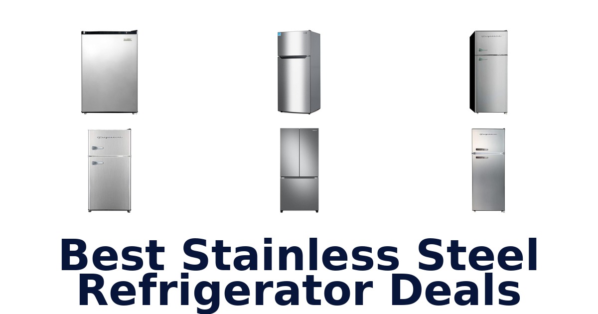 best stainless steel refrigerator deals