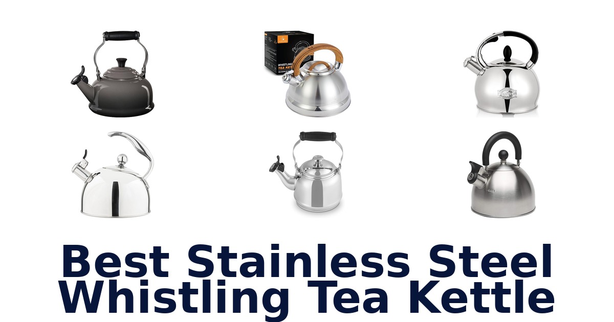 best stainless steel whistling tea kettle