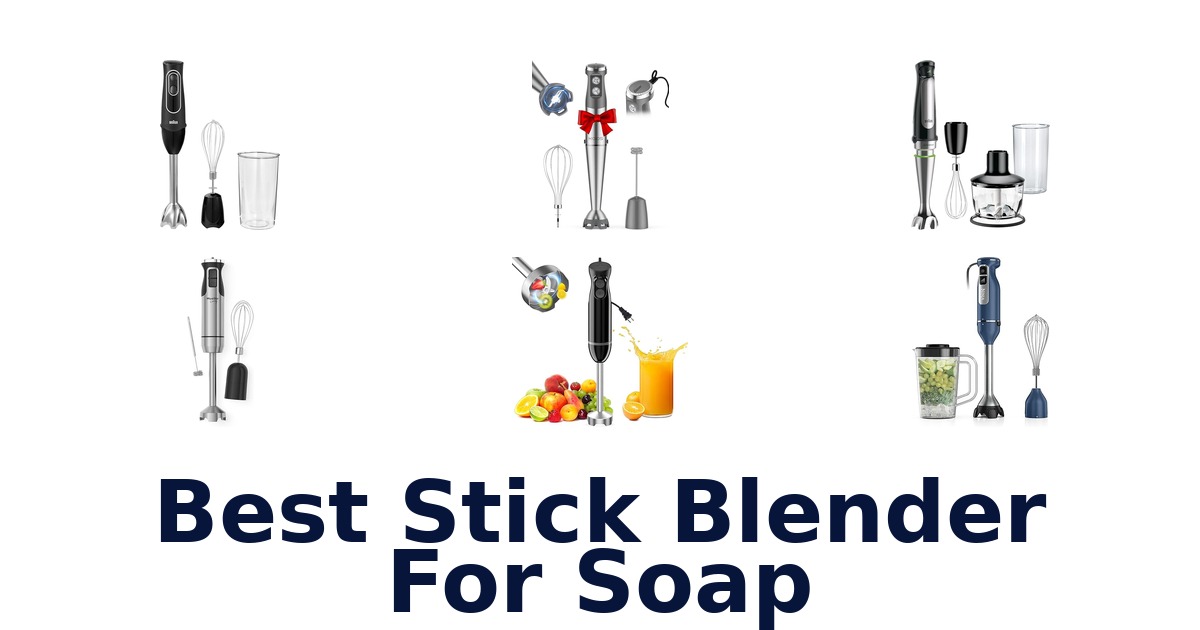 best stick blender for soap