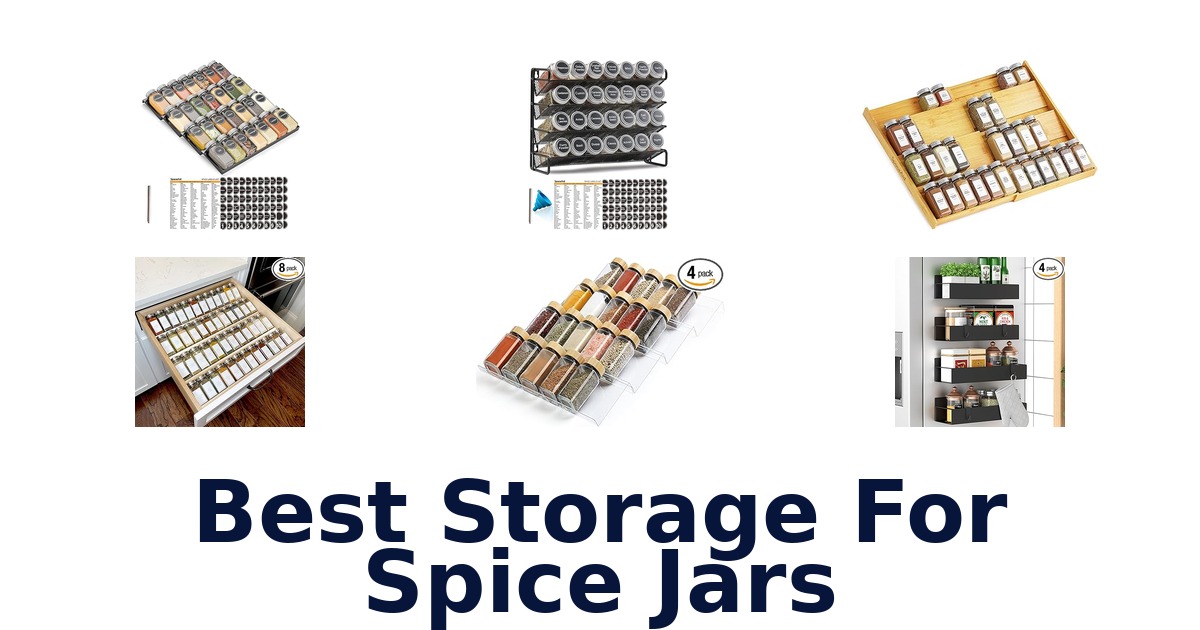best storage for spice jars