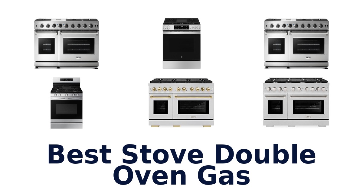 best stove double oven gas