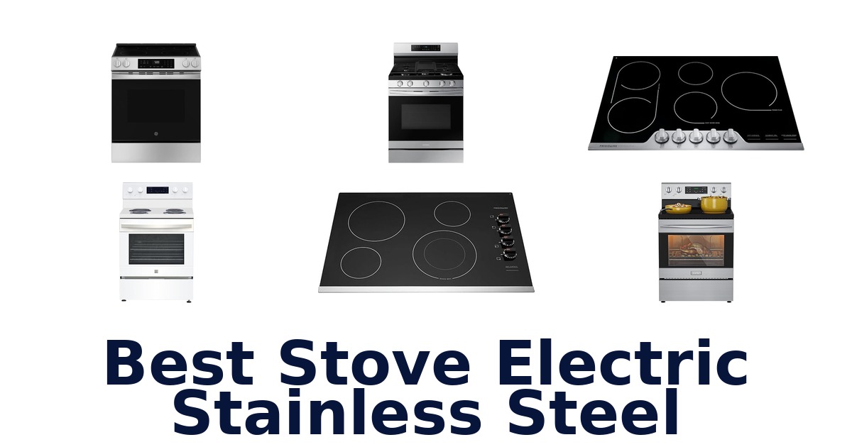 best stove electric stainless steel