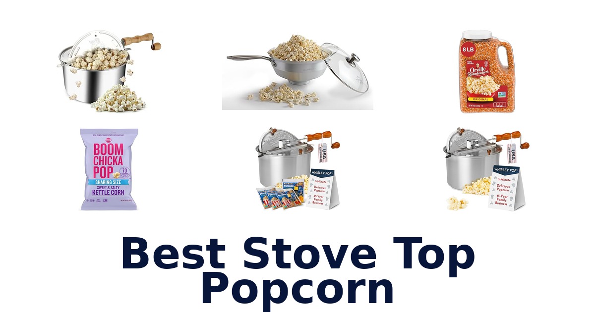 best stove top popcorn
