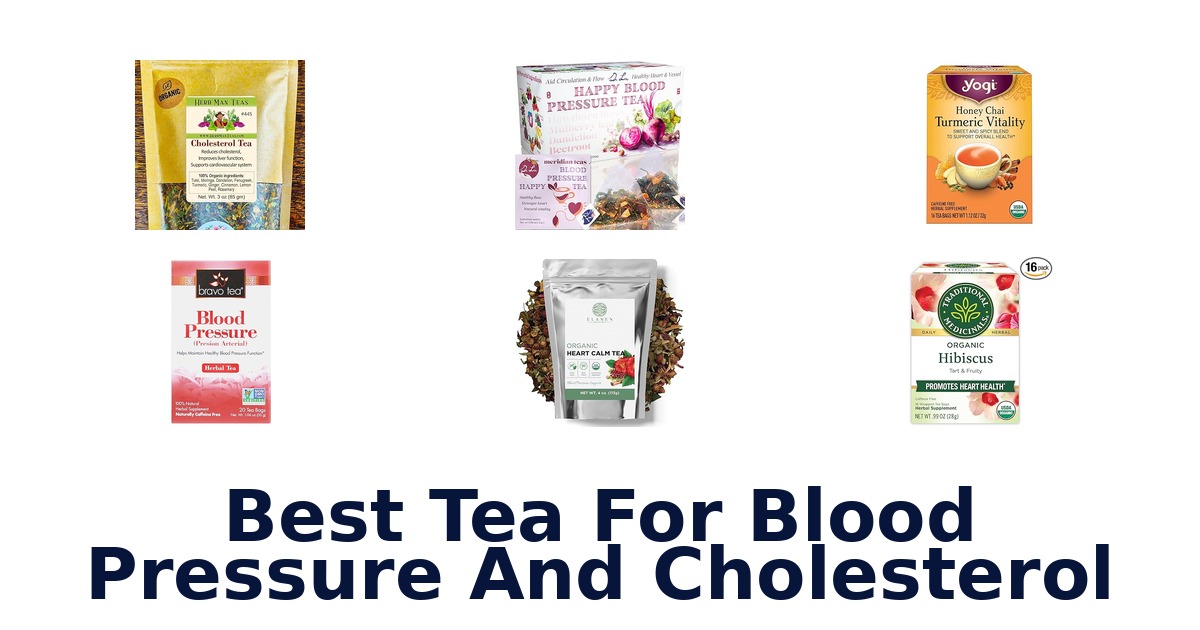 best tea for blood pressure and cholesterol
