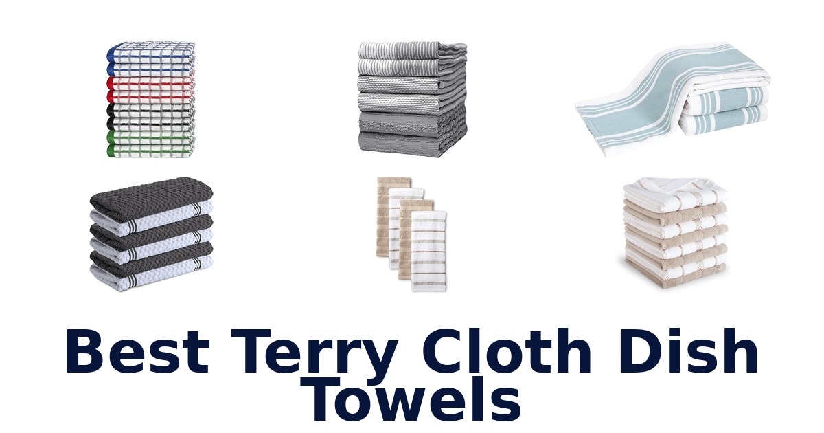 best terry cloth dish towels