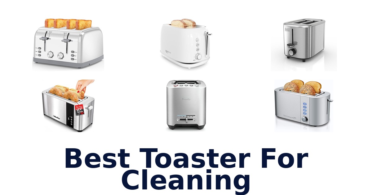 best toaster for cleaning