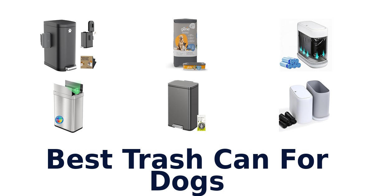 best trash can for dogs