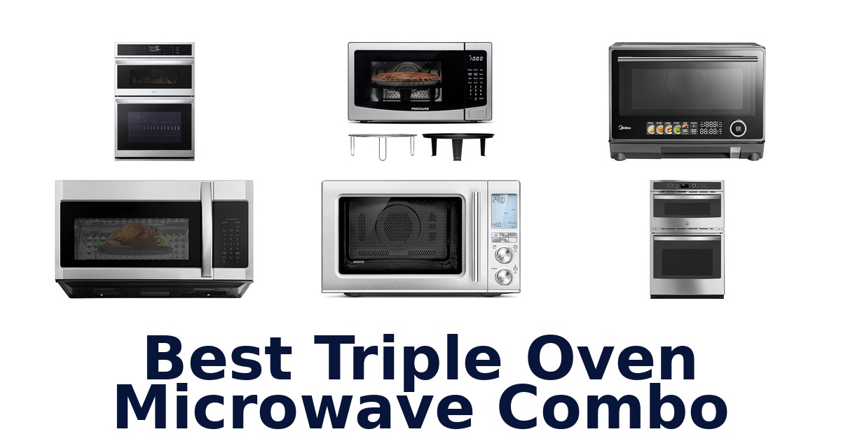 best triple oven microwave combo