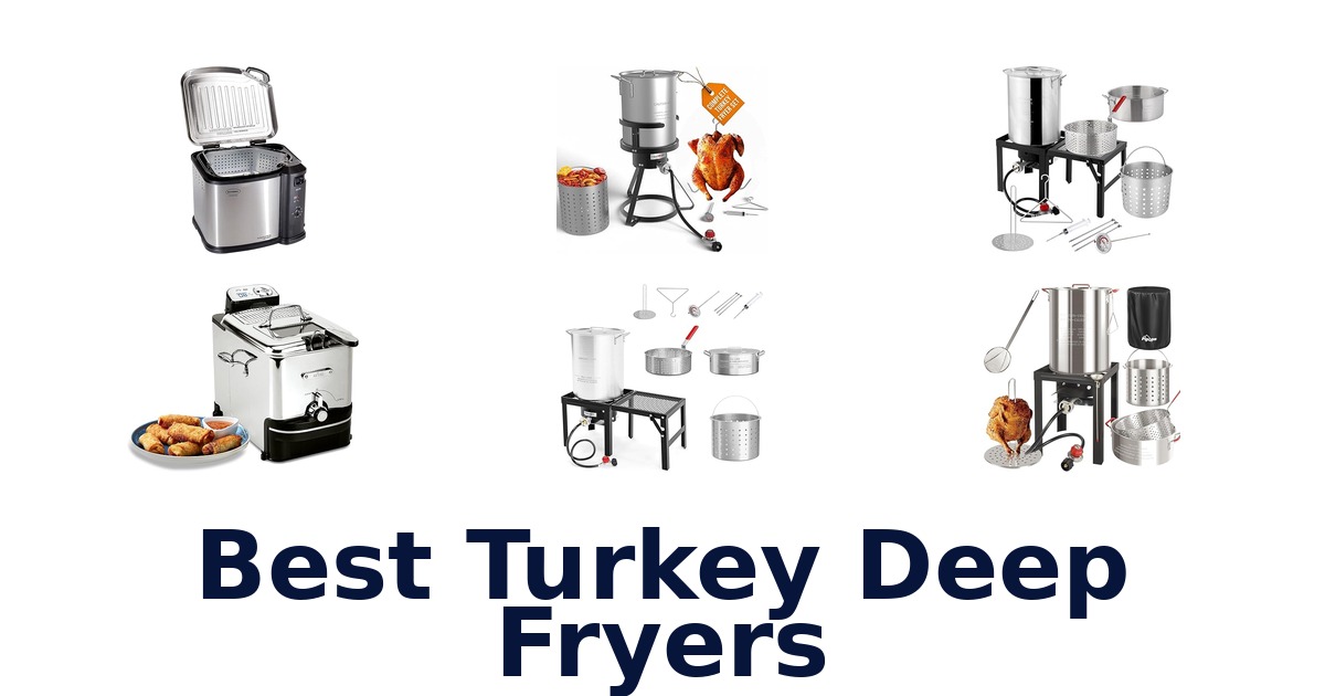 best turkey deep fryers