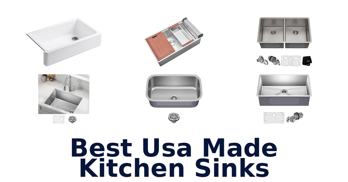 best usa made kitchen sinks