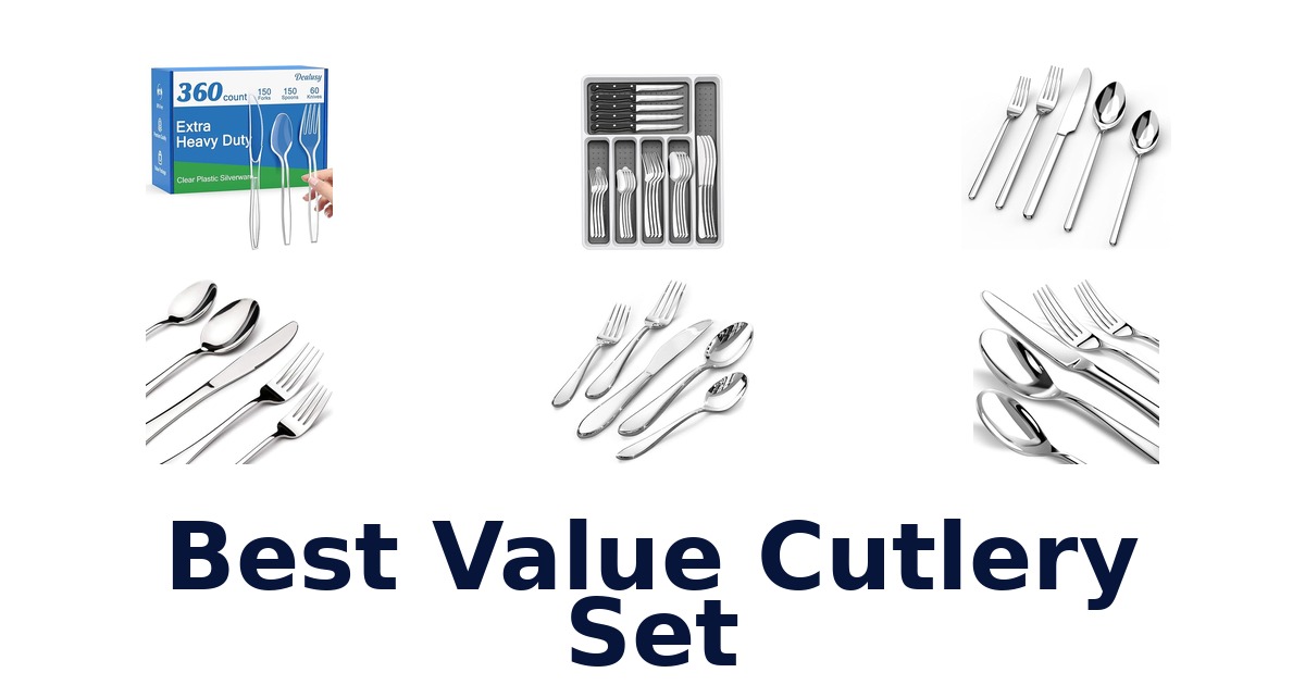 best value cutlery set