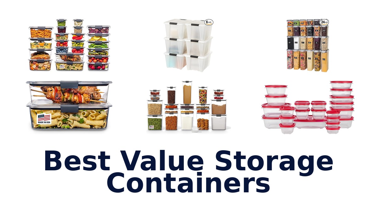 best value storage containers