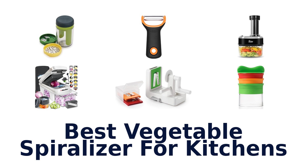 best vegetable spiralizer for kitchens