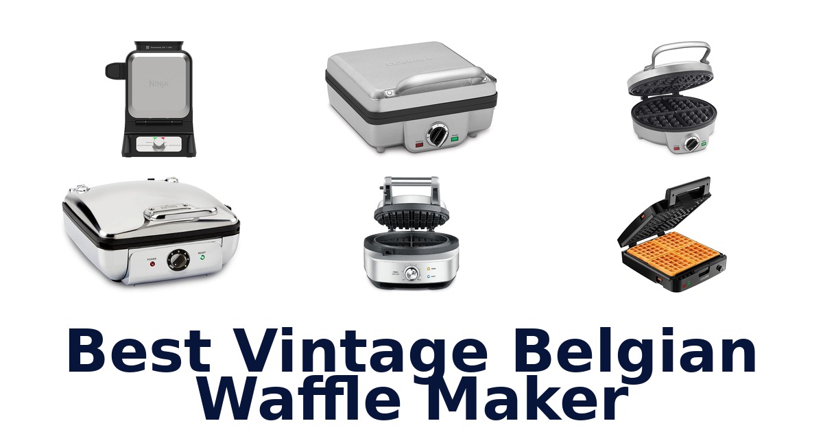 best vintage belgian waffle maker