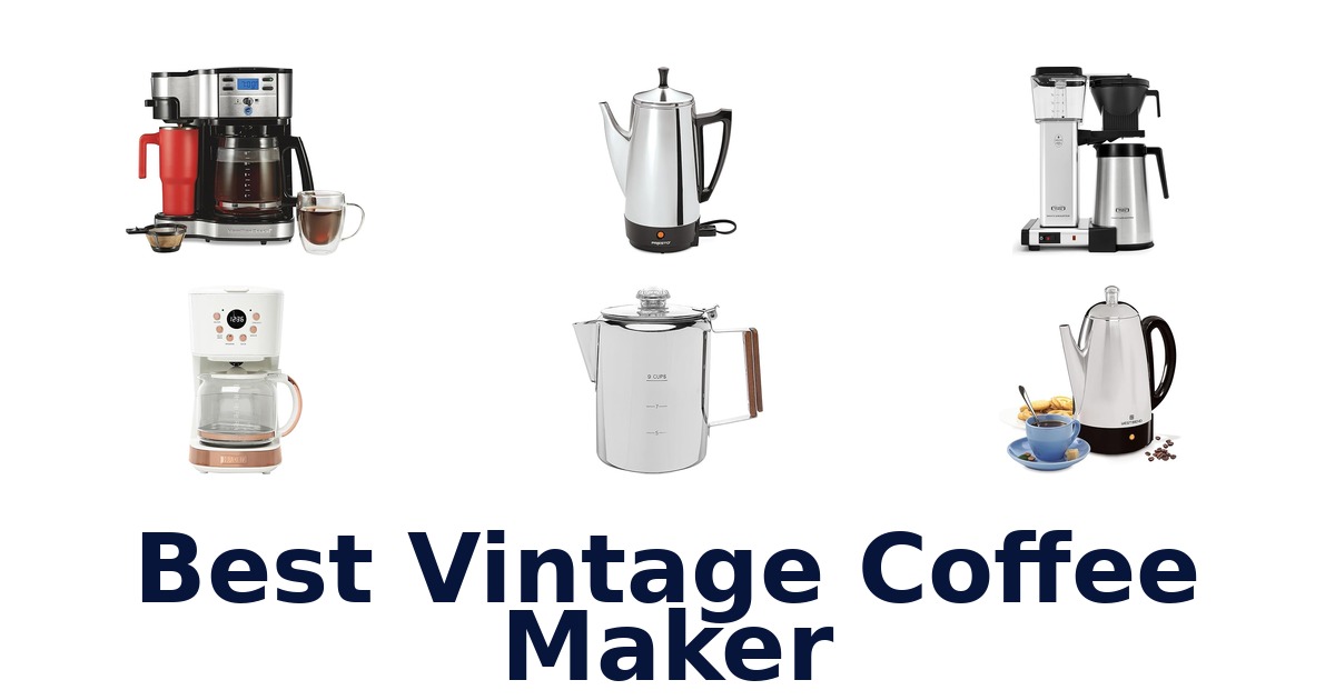 best vintage coffee maker