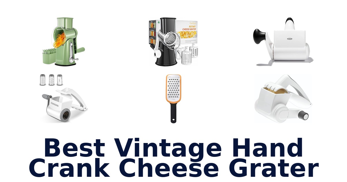 best vintage hand crank cheese grater