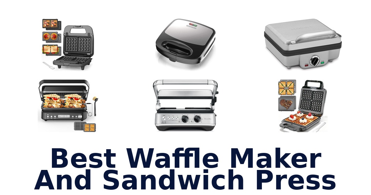 best waffle maker and sandwich press