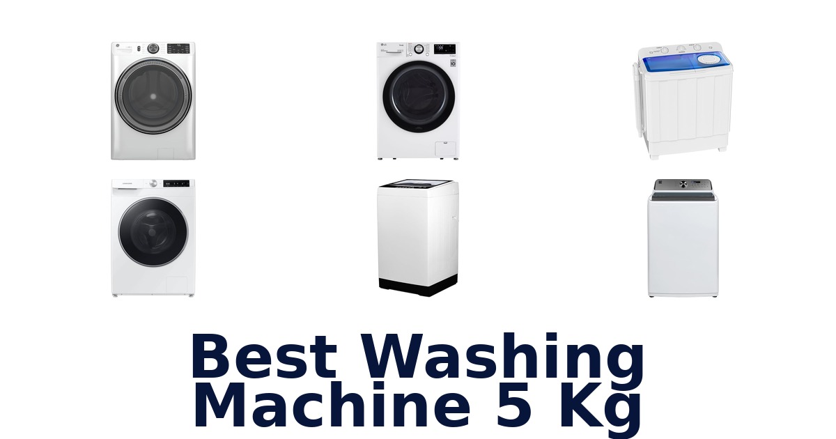best washing machine 5 kg