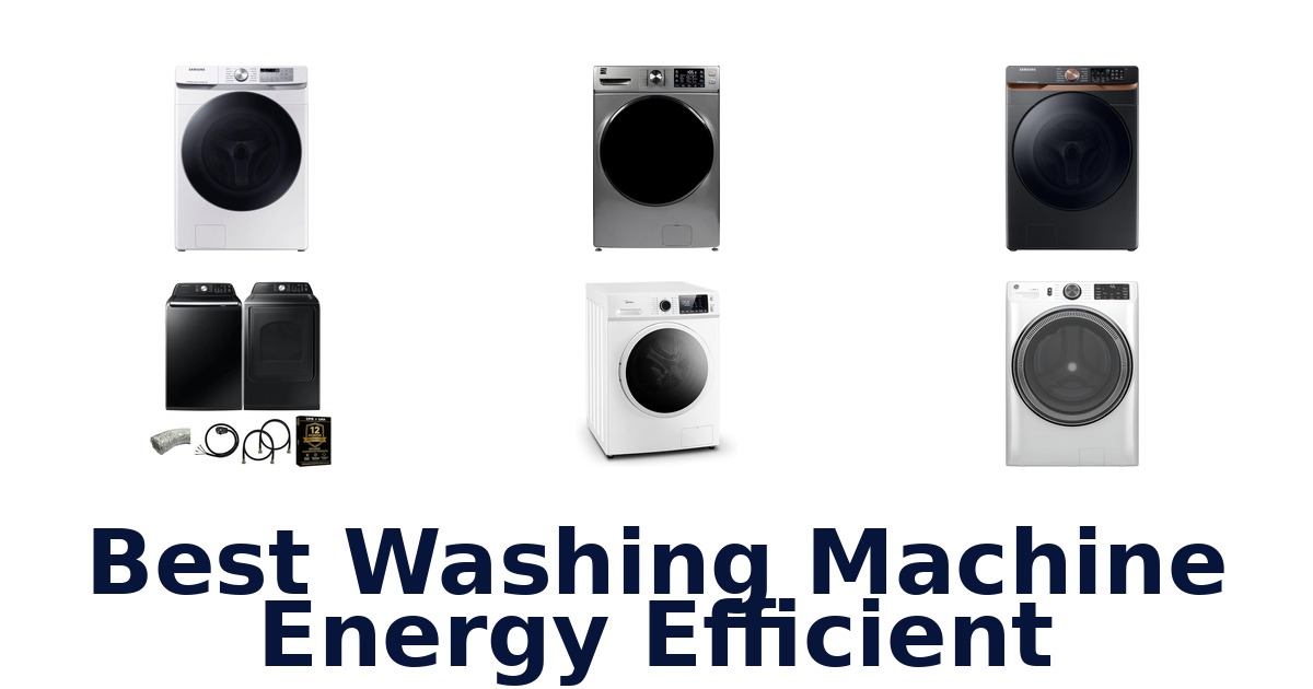 best washing machine energy efficient