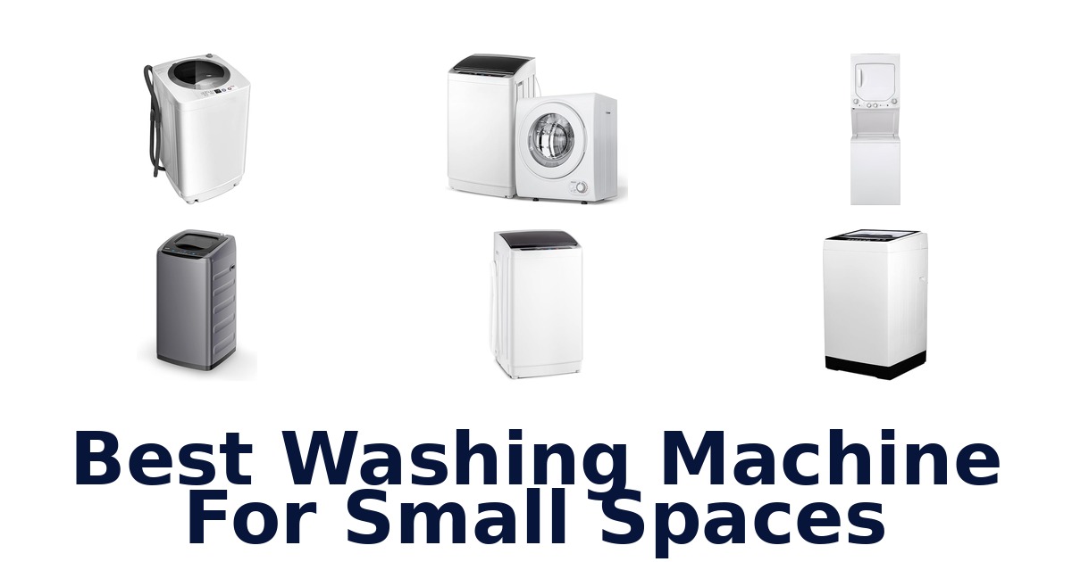 best washing machine for small spaces