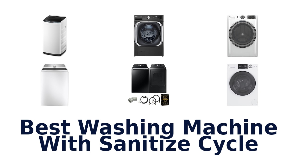 best washing machine with sanitize cycle