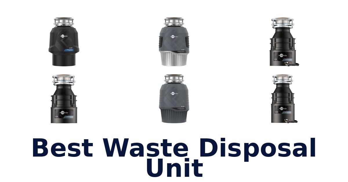 best waste disposal unit