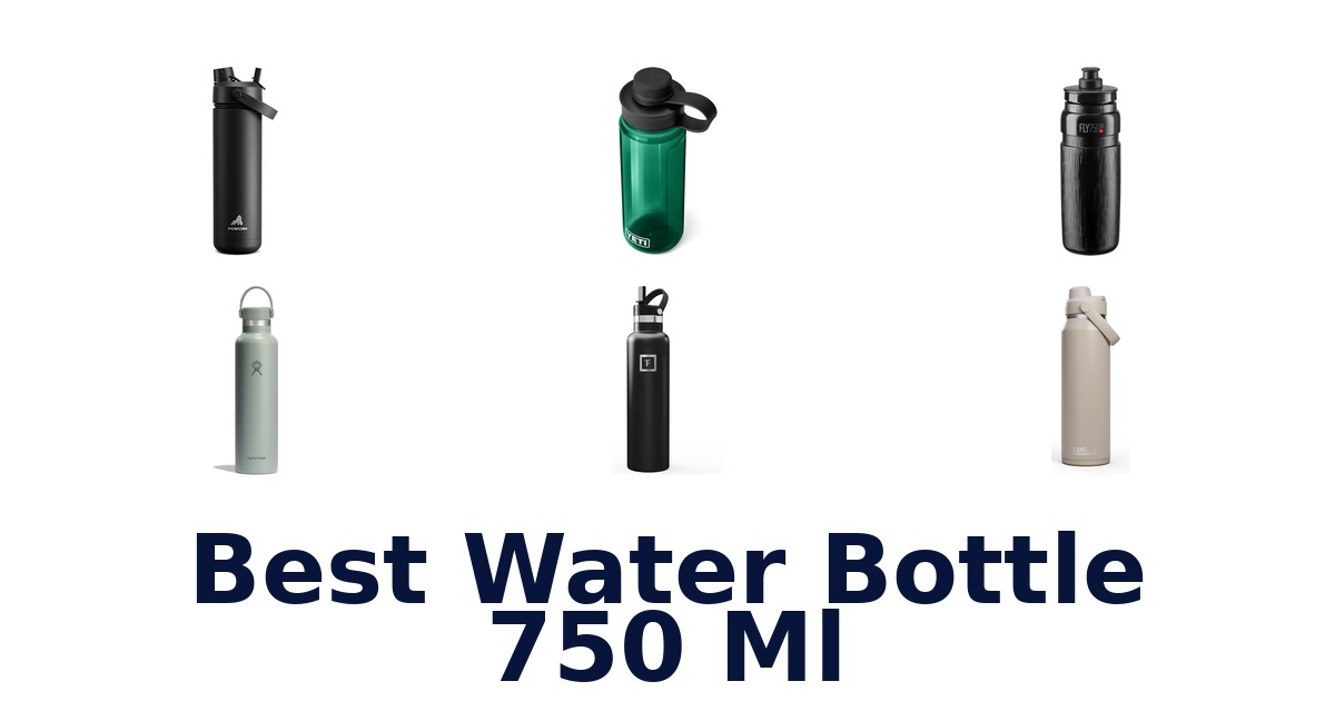 best water bottle 750 ml
