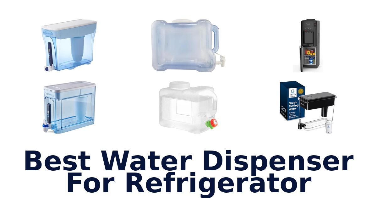 best water dispenser for refrigerator