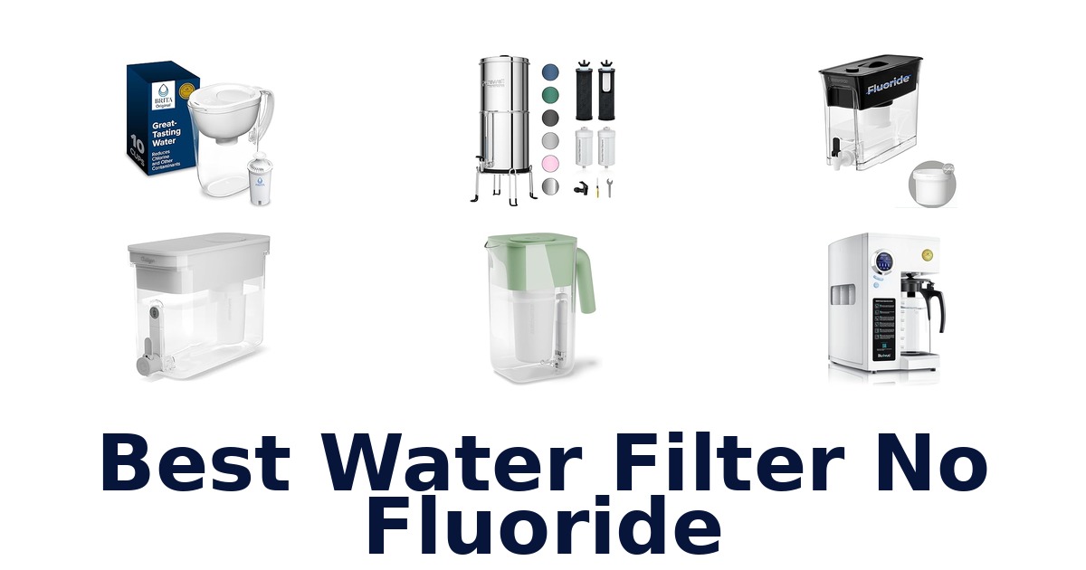 best water filter no fluoride