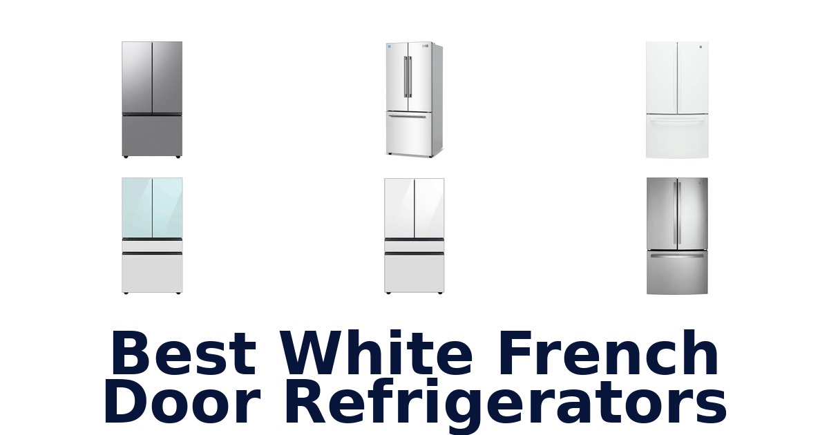 best white french door refrigerators