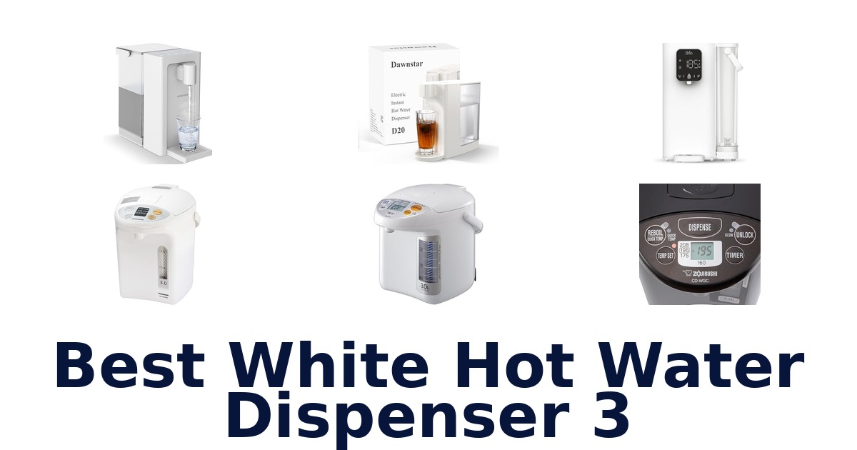 best white hot water dispenser 3