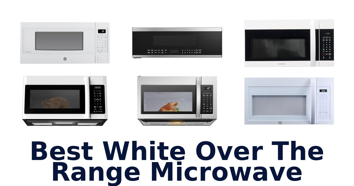 best white over the range microwave