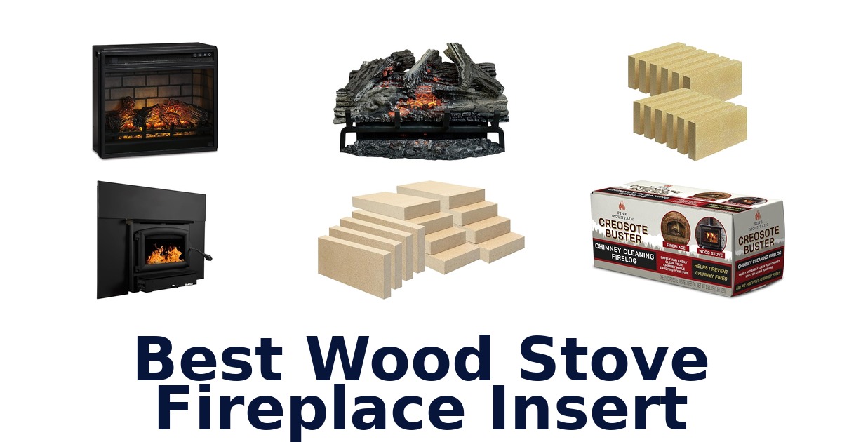 best wood stove fireplace insert