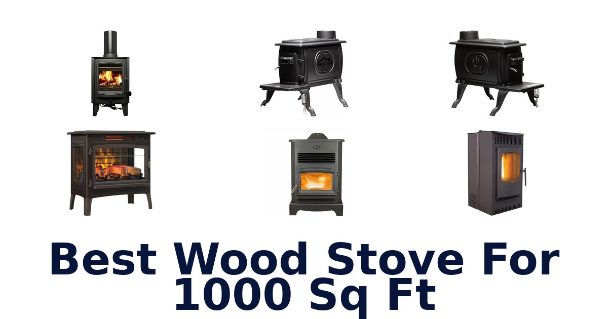 best wood stove for 1000 sq ft
