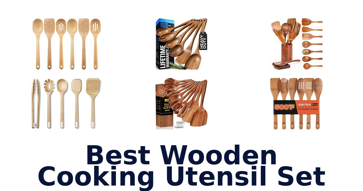 best wooden cooking utensil set
