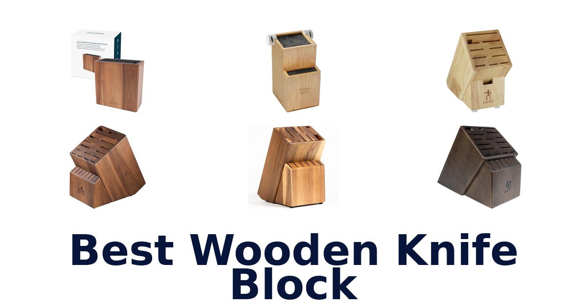 best wooden knife block