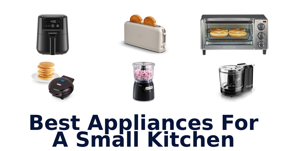 best appliances for a small kitchen