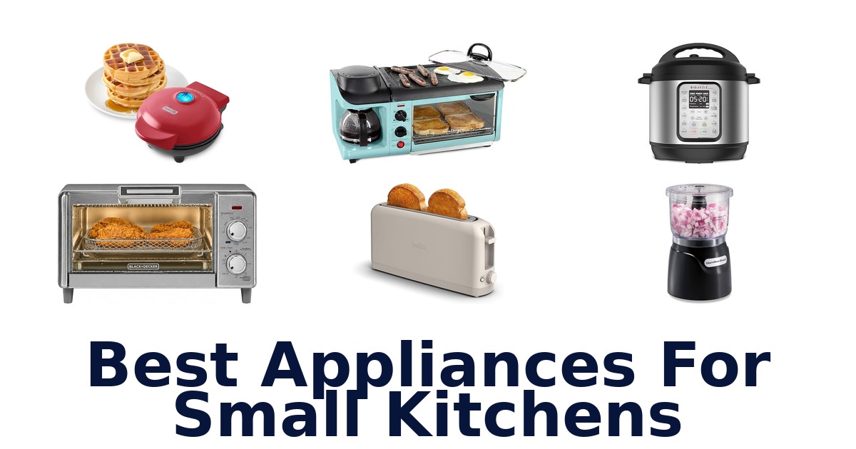 best appliances for small kitchens