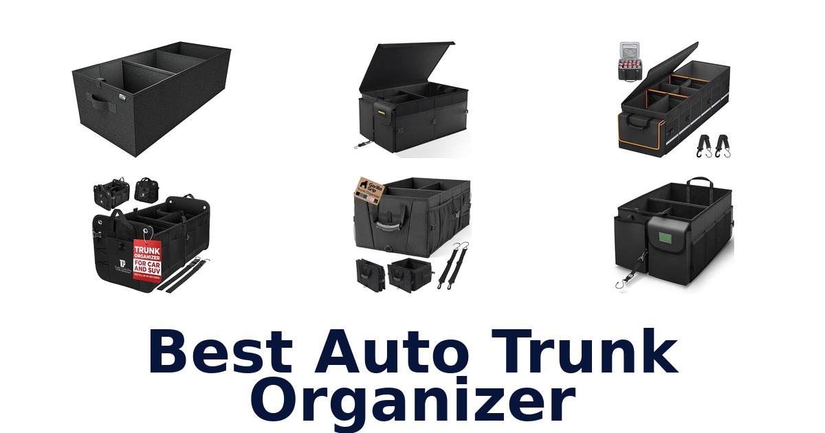 best auto trunk organizer