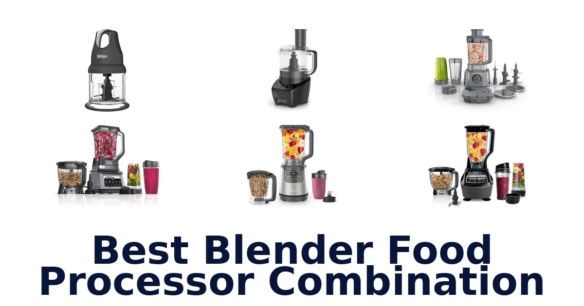 best blender food processor combination