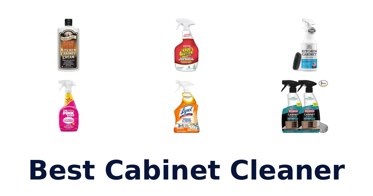 best cabinet cleaner