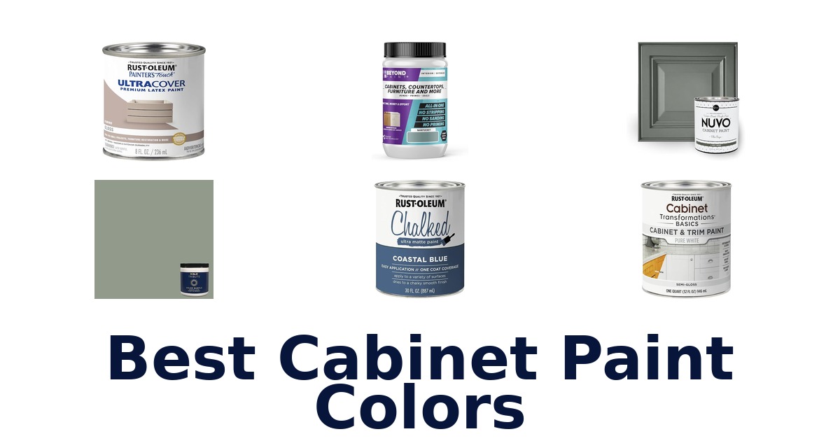 best cabinet paint colors