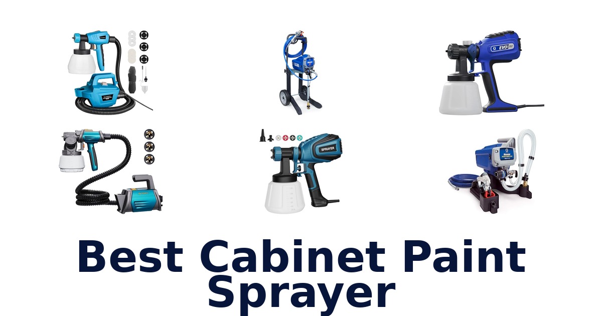 best cabinet paint sprayer