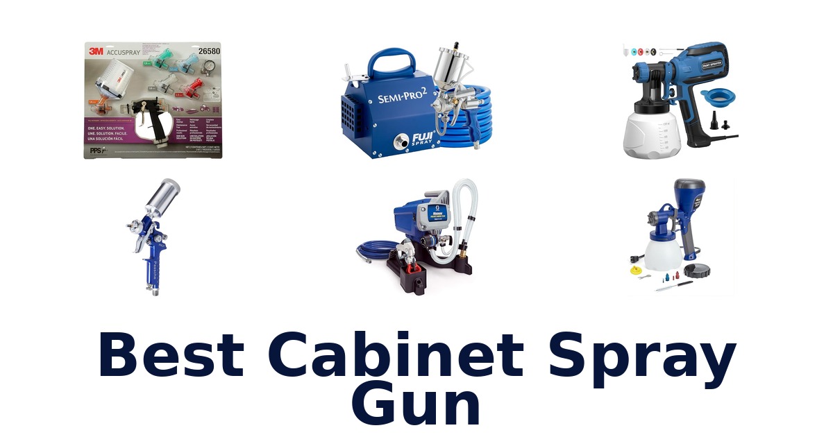 best cabinet spray gun