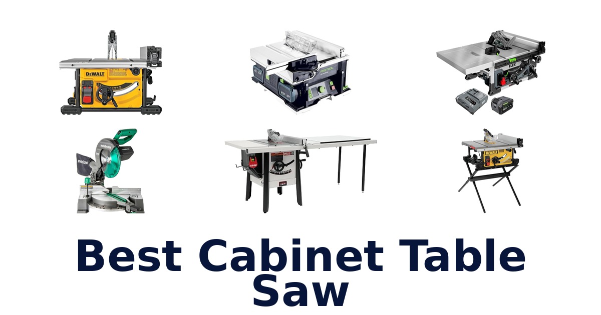 best cabinet table saw