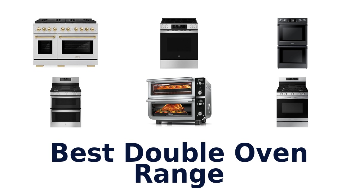best double oven range