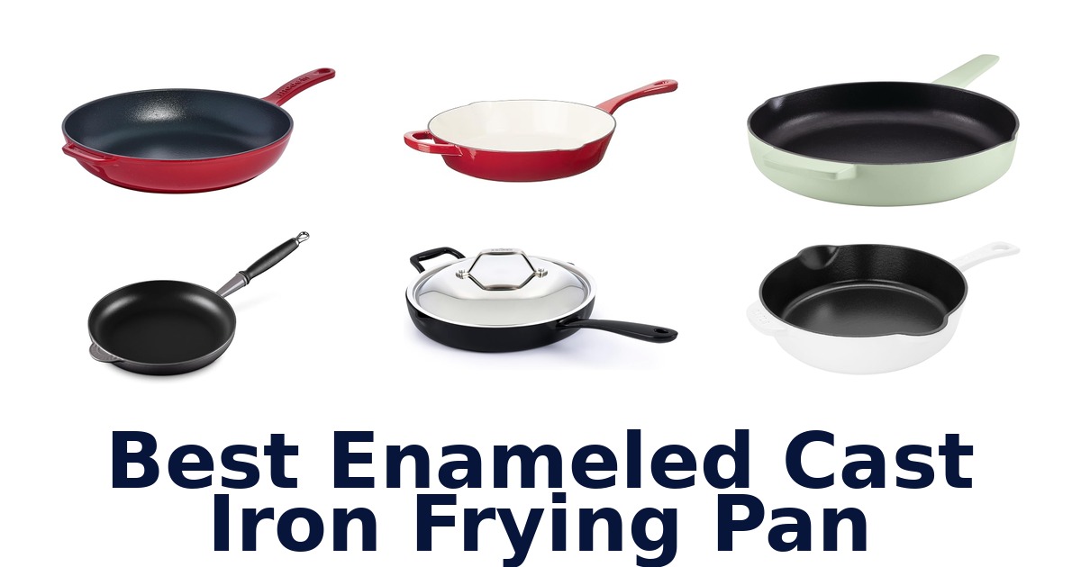 best enameled cast iron frying pan