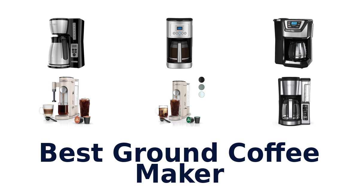 best ground coffee maker