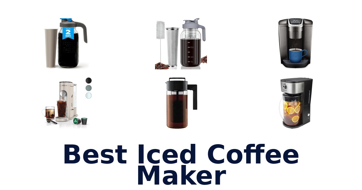 best iced coffee maker
