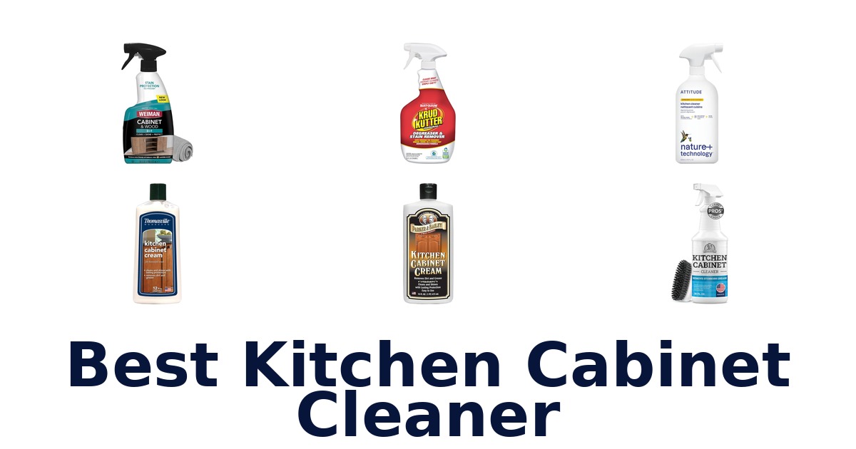 best kitchen cabinet cleaner